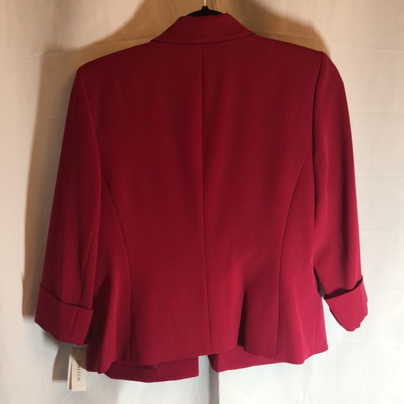 Jones Studio Separates Bright Pink Open Front Blazer - Picture 3 of 4